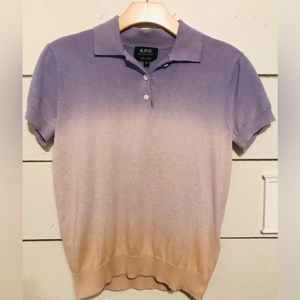 A.P.C. Short-Sleeved Polo Shirt